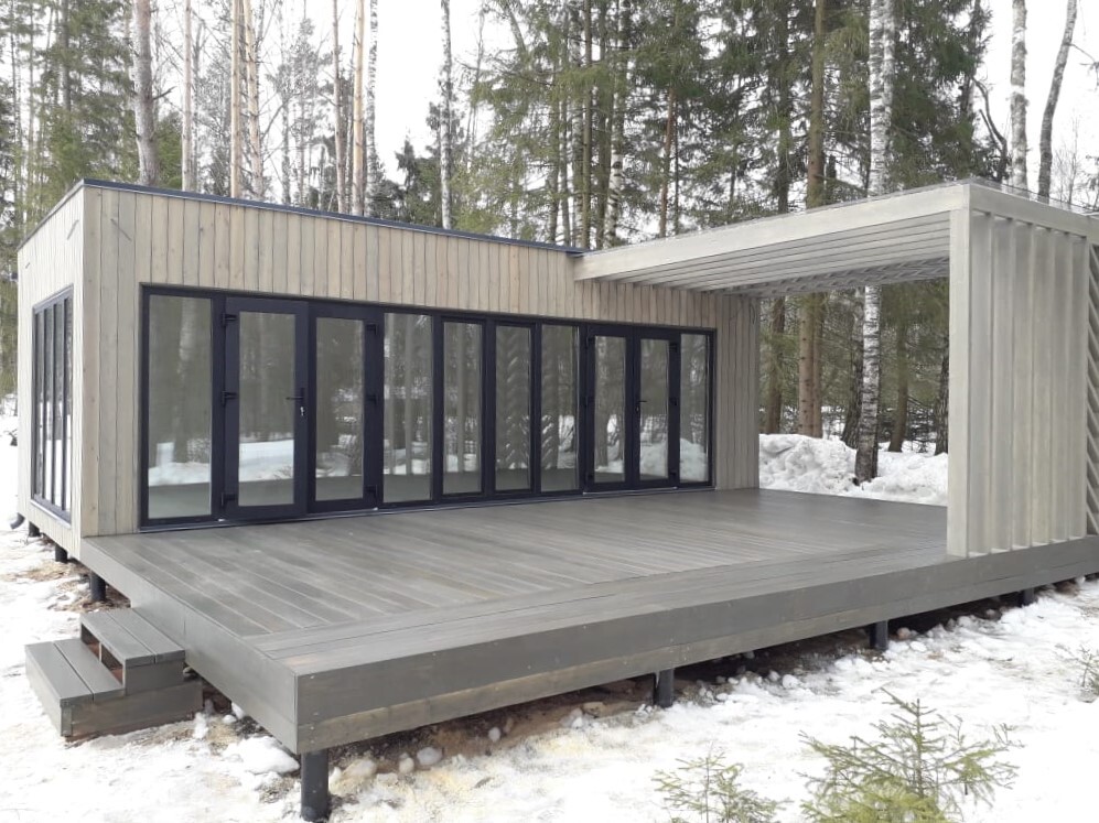 Закрытая беседка RESIDENCE 2 (8х8,6 м)
